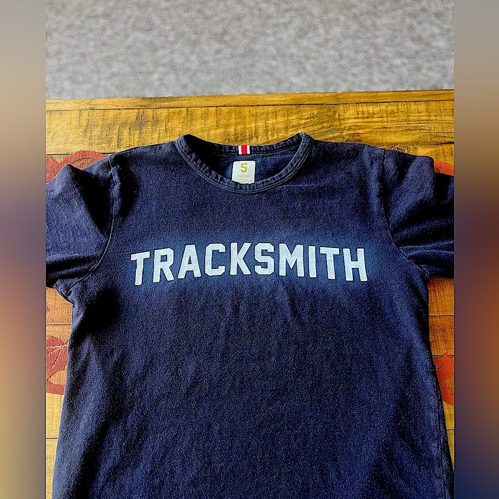 Tracksmith Black Greyboy t-shirt